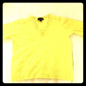 Yellow sweater